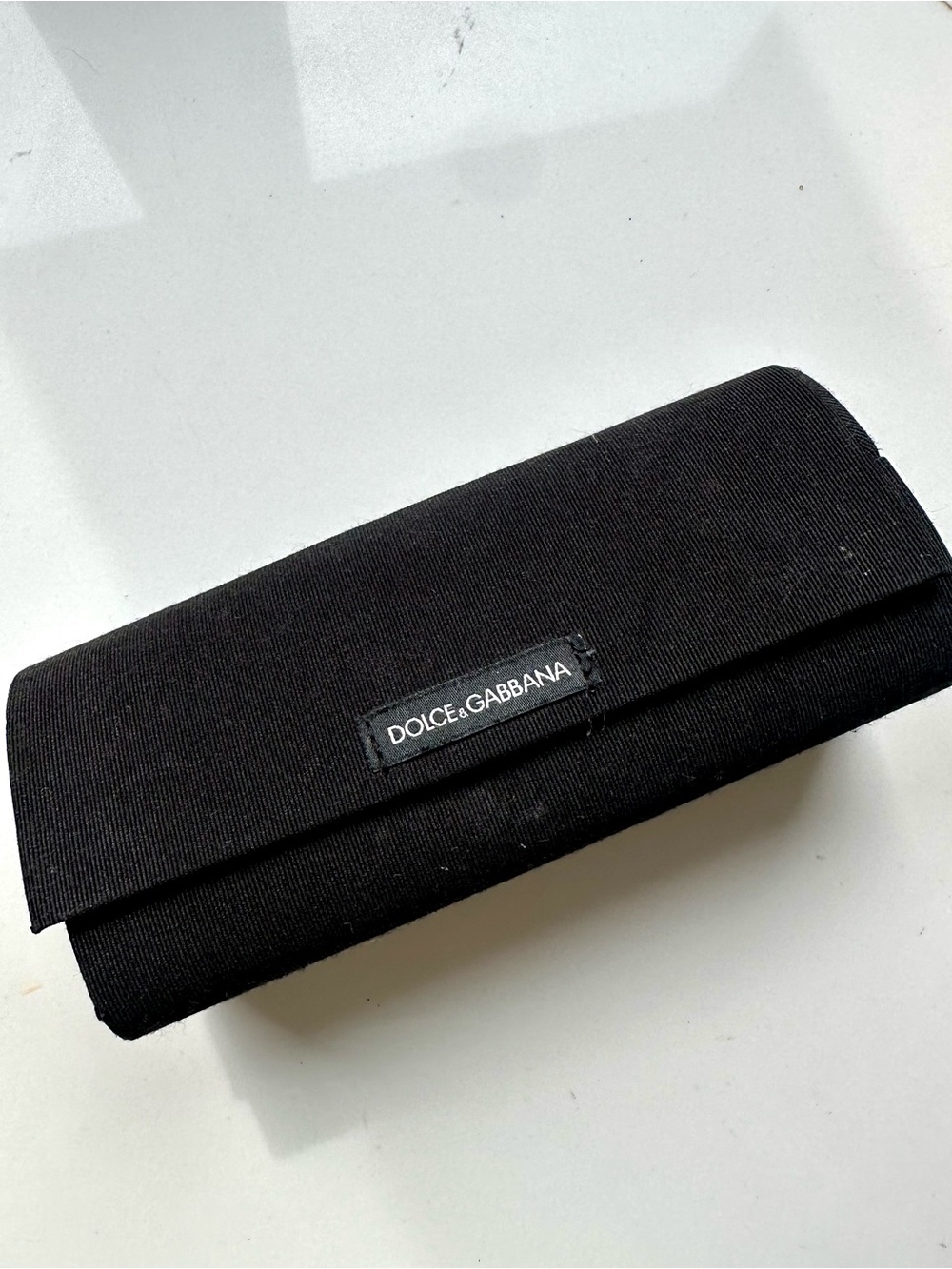 Dolce & Gabbana Black Eyeglasses Sunglasses Hard Case D&G